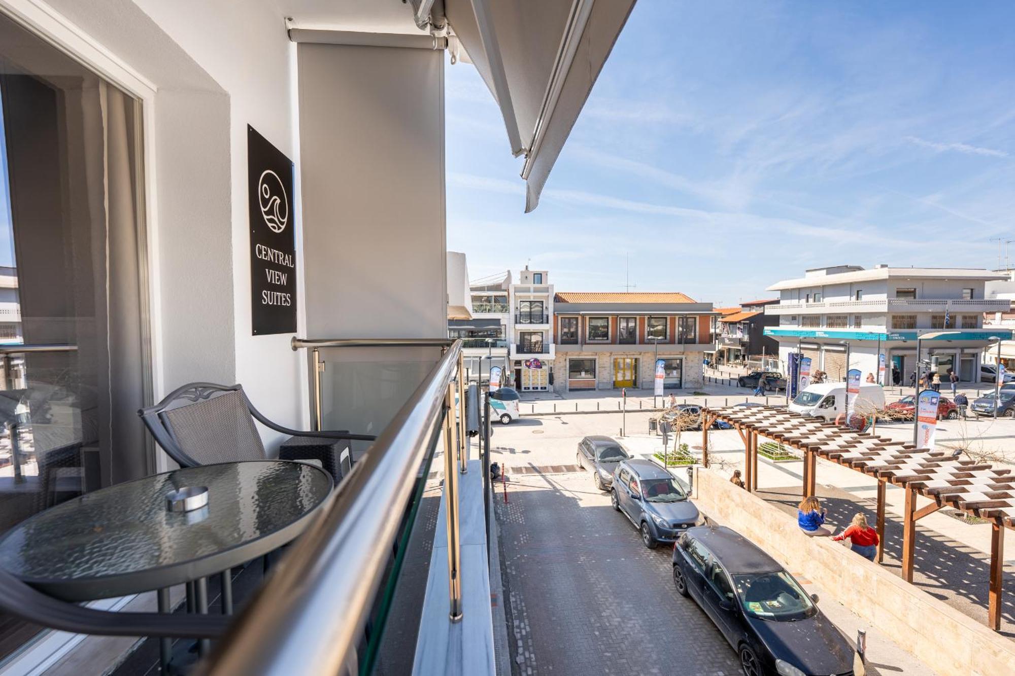 Centralviewsuites Nea Moudhania Exteriör bild
